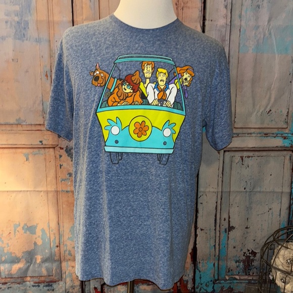 Scooby-Doo! Other - SCOOBY-DOO! Men’s XL Blue Graphic T-Shirt retro